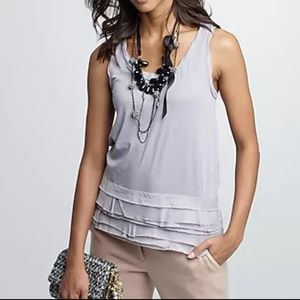 ✨J. Crew✨ Layered Ruffle Tank